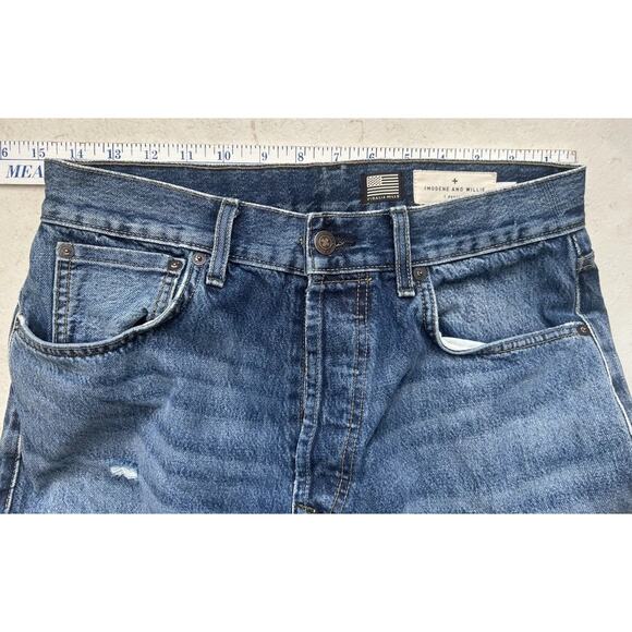 Imogene Willie Jeans Harper Vidalia Mill Selvedge Cotton Button Fly Women 29 x27 - Picture 4 of 11
